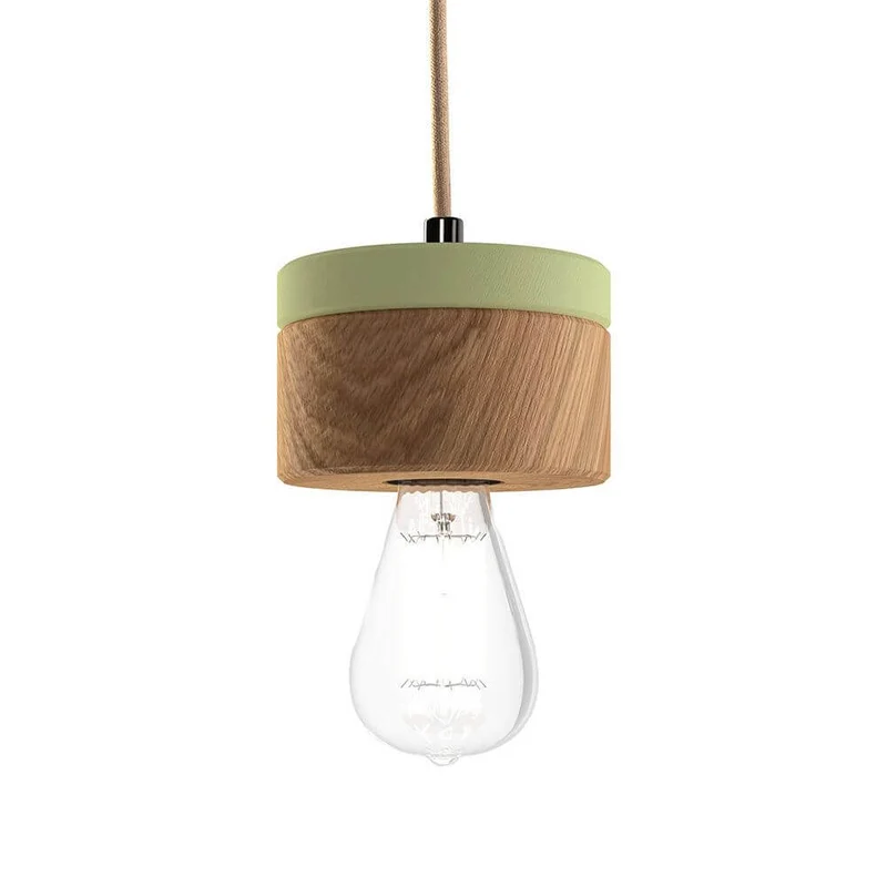 Holz Hängelampe Ø 11cm in 3 Holzarten