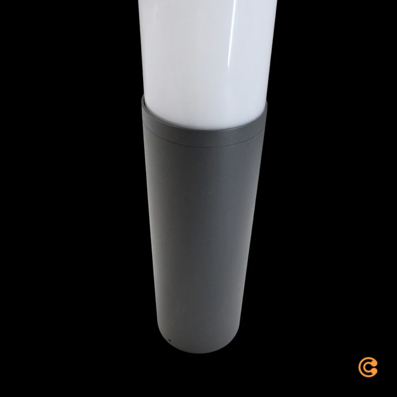 B-Ware Deko Light Außenstandleuchte Stehlampe LED Alhena Aluminium warmweiß Leuchte