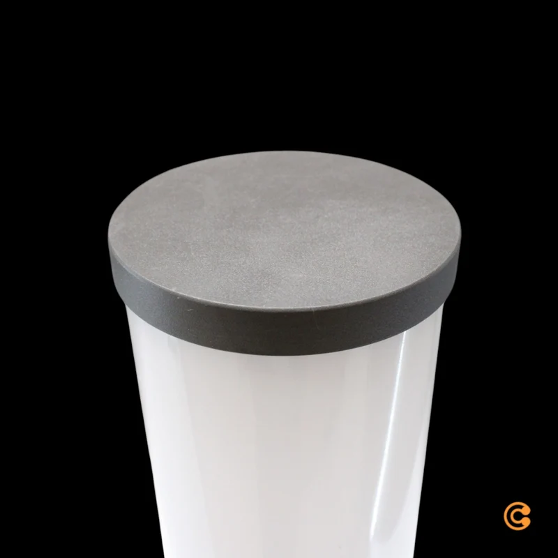 B-Ware Deko Light Außenstandleuchte Stehlampe LED Alhena Aluminium warmweiß Leuchte