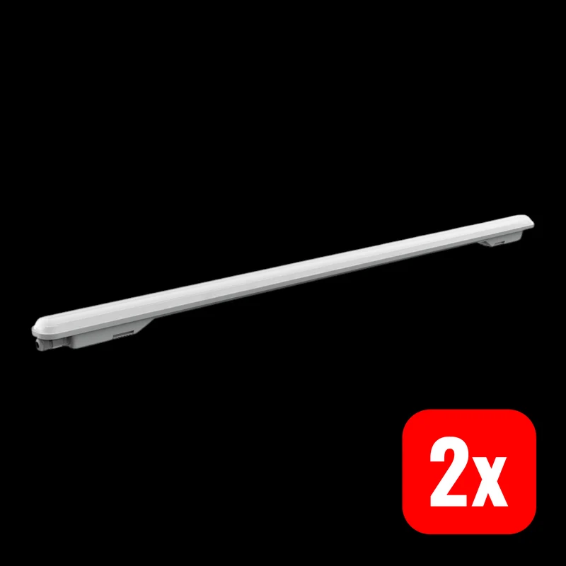 2x B-Ware Müller-Licht Aquaprofi Sensor 150 Feuchtraumleuchte Lampe 2 STÜCK SIEHE TEXT