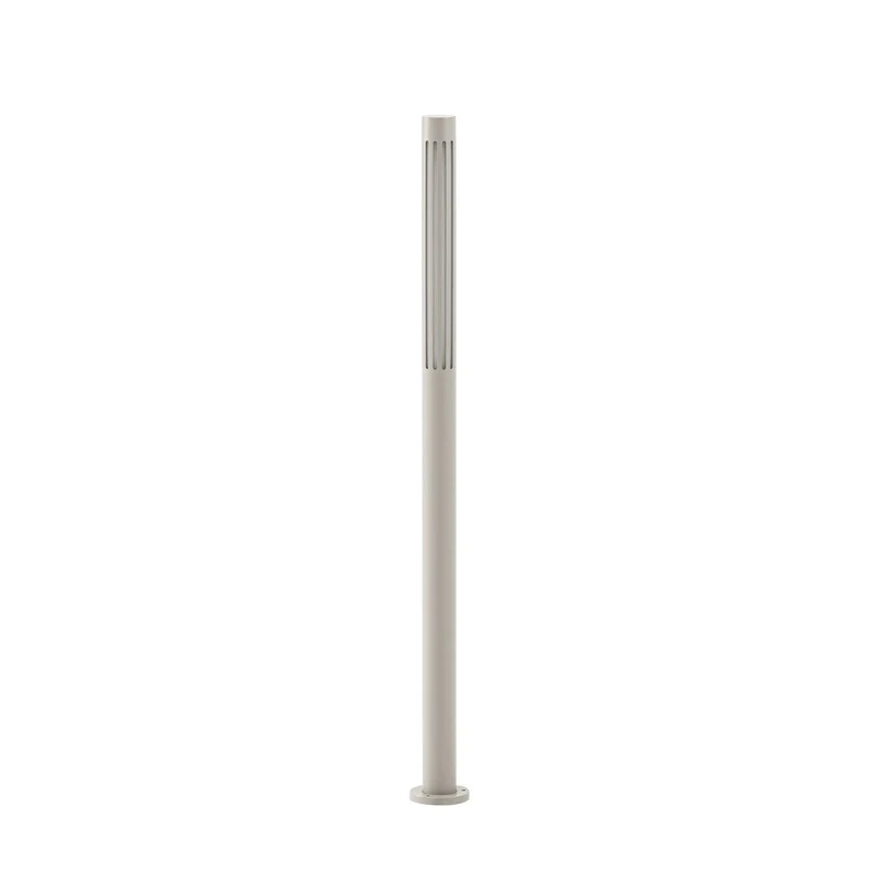 B-Ware Lindby Wegeleuchte Gartenlampe LED Außenleuchte Fjorya grau IP65 90 cm Warmweiß