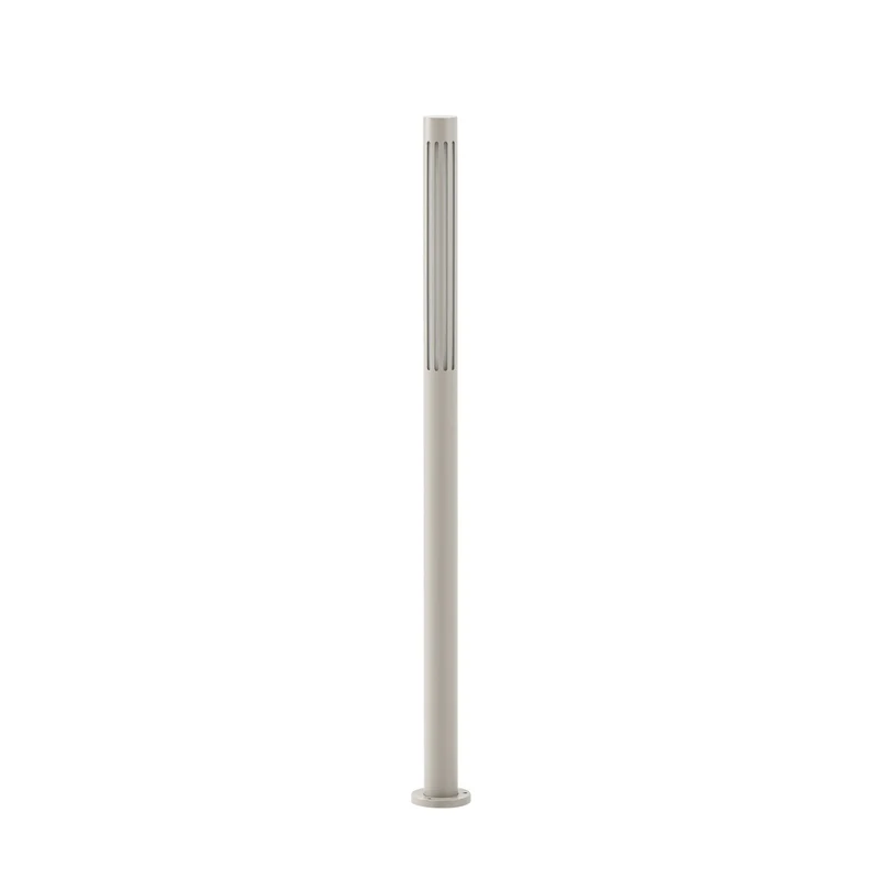 B-Ware Lindby Wegeleuchte Gartenlampe LED Außenleuchte Fjorya grau IP65 90 cm Warmweiß