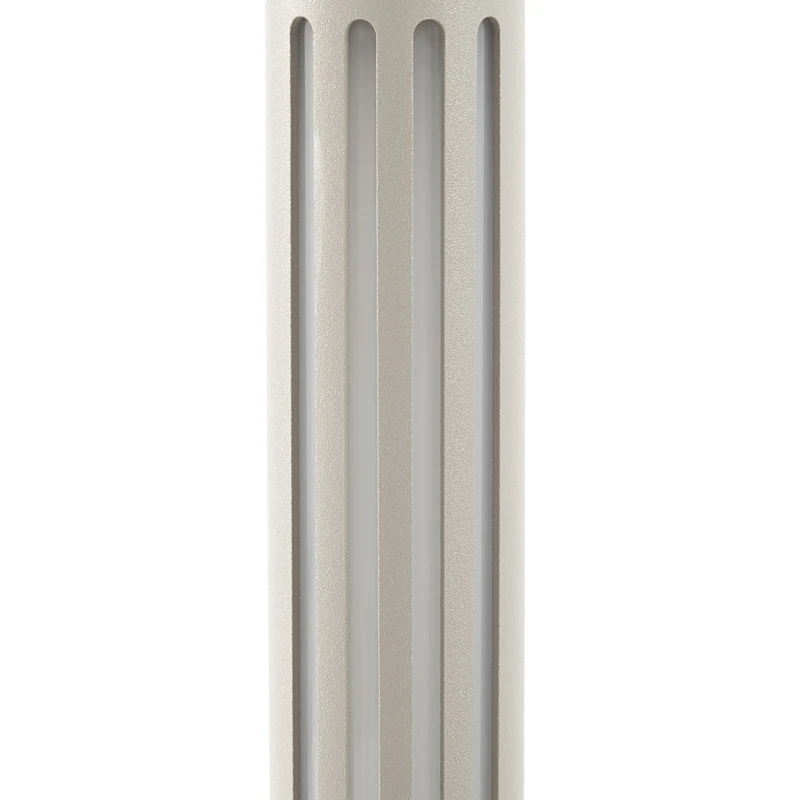 B-Ware Lindby Wegeleuchte Gartenlampe LED Außenleuchte Fjorya grau IP65 90 cm Warmweiß