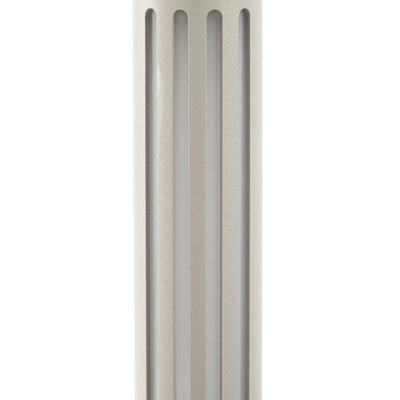 B-Ware Lindby Wegeleuchte Gartenlampe LED Außenleuchte Fjorya grau IP65 90 cm Warmweiß
