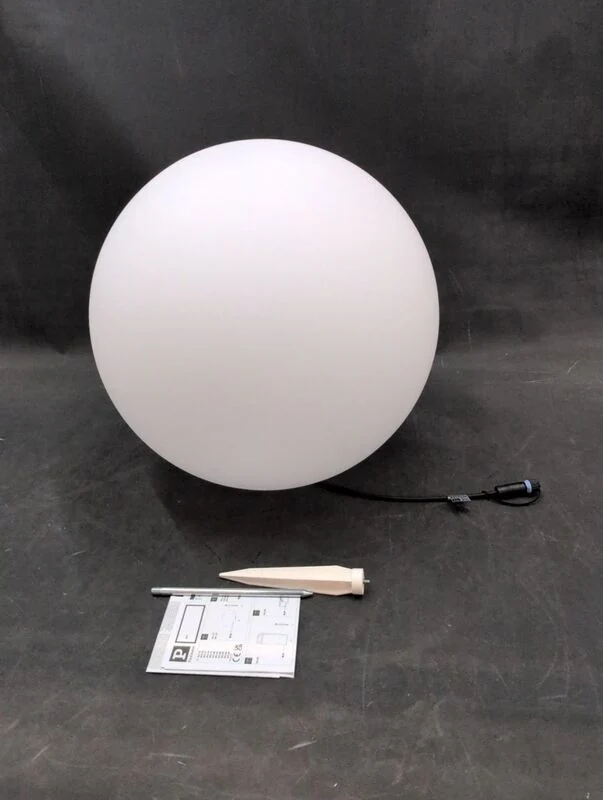 B-Ware Paulmann Gartenleuchte Lichtobjekt Globe LED dimmbar warmweiß Ø50cm 575lm