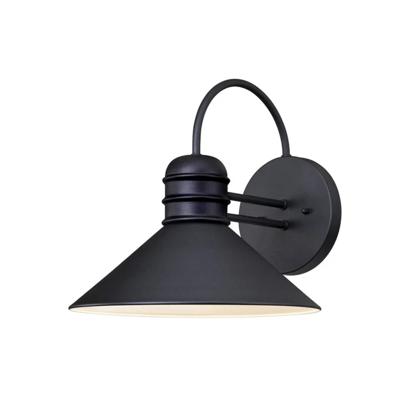 B-Ware Westinghouse Walter LED-Wandlampe Wandleuchte Wandlicht Leuchte dimmbar schwarz