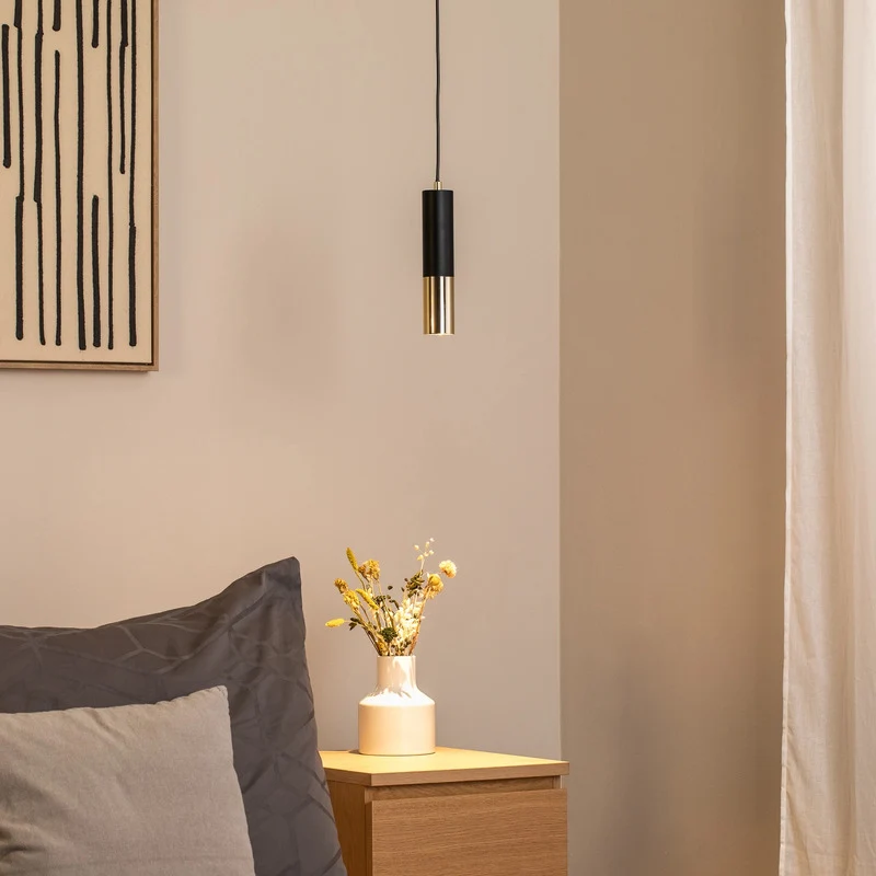 B-Ware Hängeleuchte Orino Pendelleuchte Metall schwarz GU10 LED Lampe SIEHE TEXT/FOTO