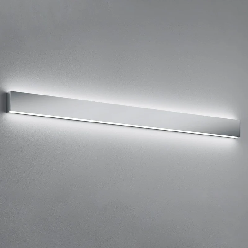 LED Wandleuchte Vis IP44 Chrom