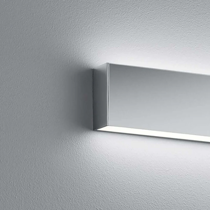 LED Wandlampe Vis IP44 Chrom