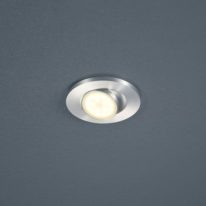 LED Decken-Einbauleuchte Onto Alu-Matt