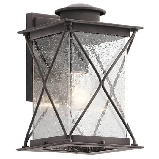 B-Ware KICHLER Große AußenWandleuchte Argyle zink Außenwandleuchte Außenleuchte Lampe