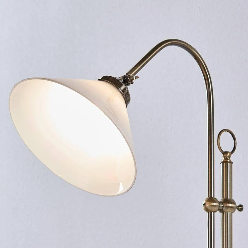 B-Ware Lindby Stehlampe Otis Standleuchte Stehleuchte Leseleuchte LED Leuchte Lampe E27