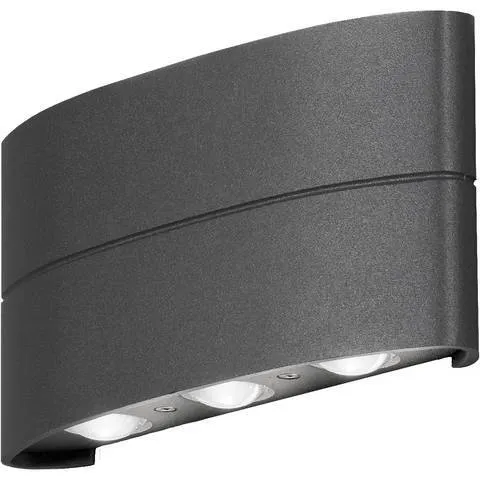 B-Ware Konstsmide Chieri 7853-370 LED-Außenwandleuchte EEK: LED (A++ - E) 6 W Warm-Weiß