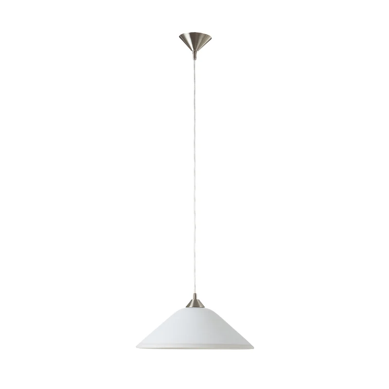 B-Ware Orion Hängeleuchte LOISA LED Pendelleuchte Lampe dimmbar nickel alabaster 17cm