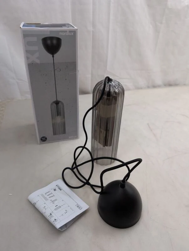 B-Ware Nordlux Hängeleuchte Miella LED Pendelleuchte Lampe dimmbar rauchgrau schwarz