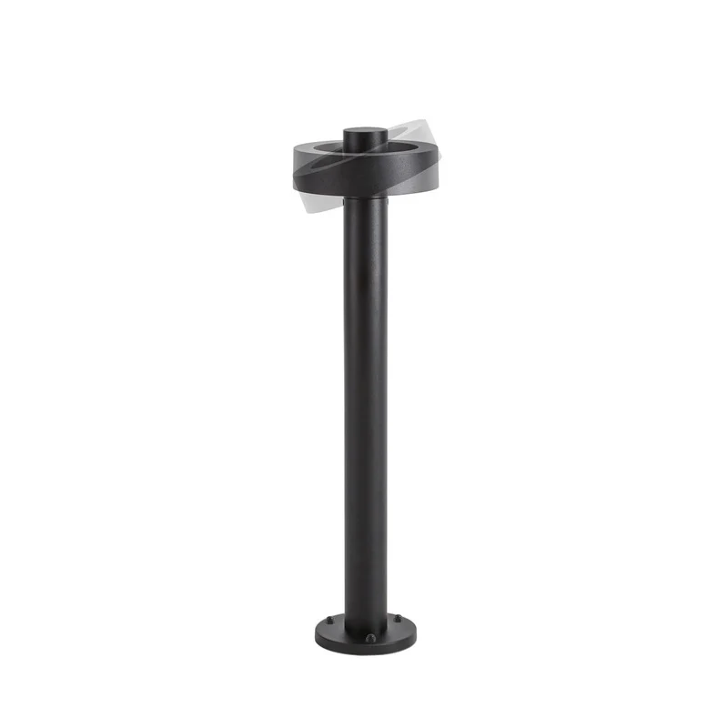 B-Ware Lucande LED Wegeleuchte Nirella Gartenleuchte Pollerleuchte schwarz 60cm CCT