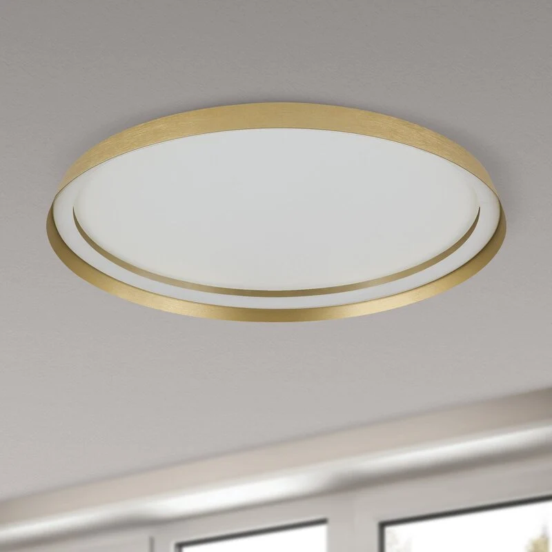 B-Ware ORION LED Deckenlampe Pendelleuchte Manta goldfarben Alu SIEHE TEXT/FOTO