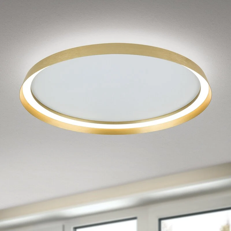B-Ware ORION LED Deckenlampe Pendelleuchte Manta goldfarben Alu SIEHE TEXT/FOTO