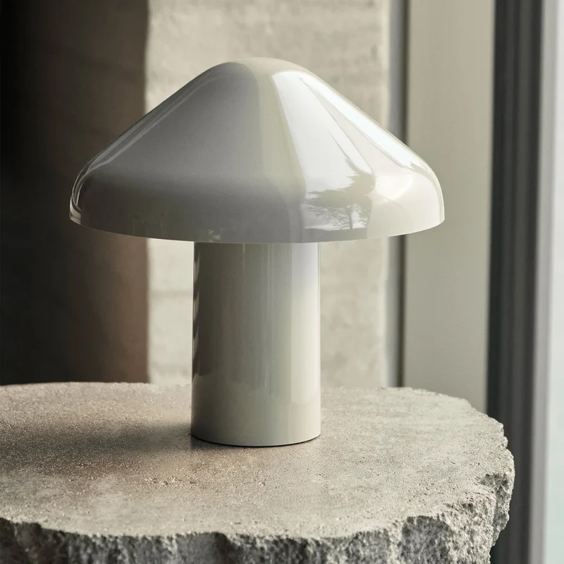 B-Ware HAY Pao Akkuleuchte Leuchte Lampe cool grey Tischlampe Akku Tischleuchte