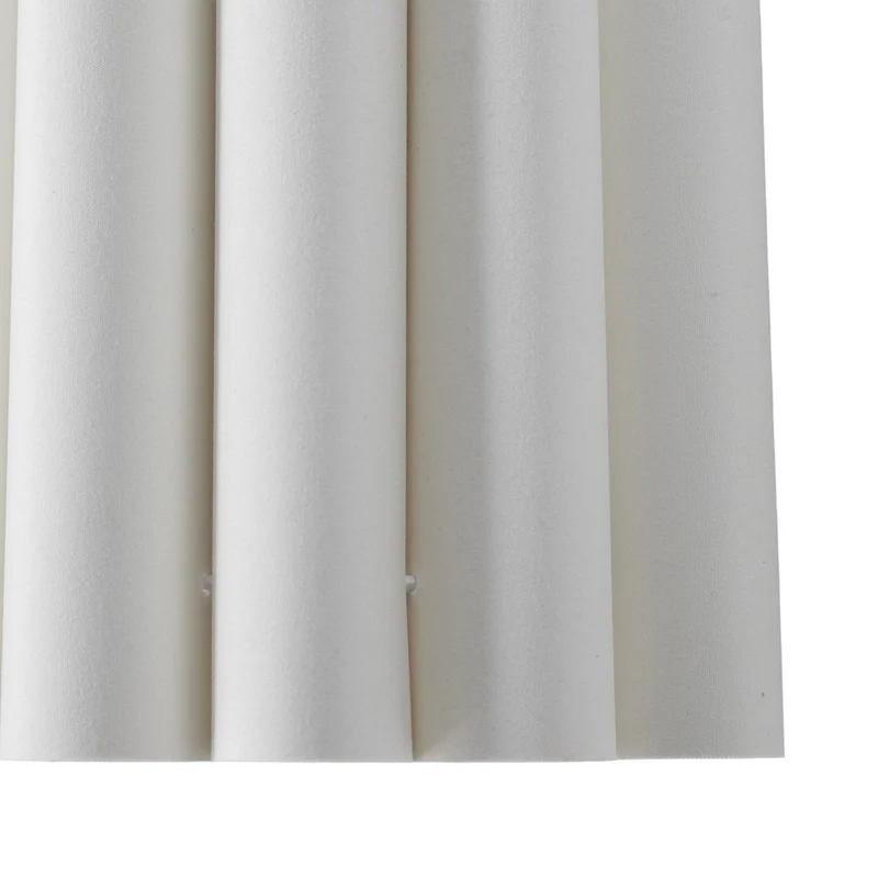 B-Ware Duolla Wandleuchte Wandlampe Aria Microfaser creme E27 LED Lampenschirm