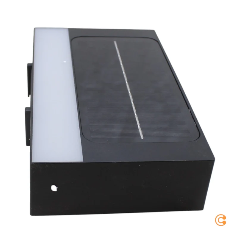 B-Ware Nordlux Außenwandleuchte Solarleuchte LED Monay Square schwarz Bewegungsmelder