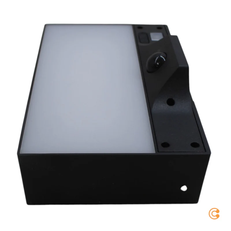 B-Ware Nordlux Außenwandleuchte Solarleuchte LED Monay Square schwarz Bewegungsmelder