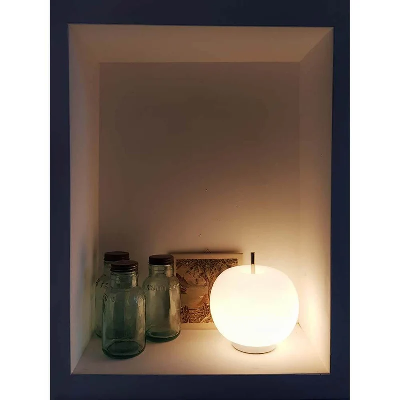 Kundalini Glas Tischlampe Kushi Ø16cm