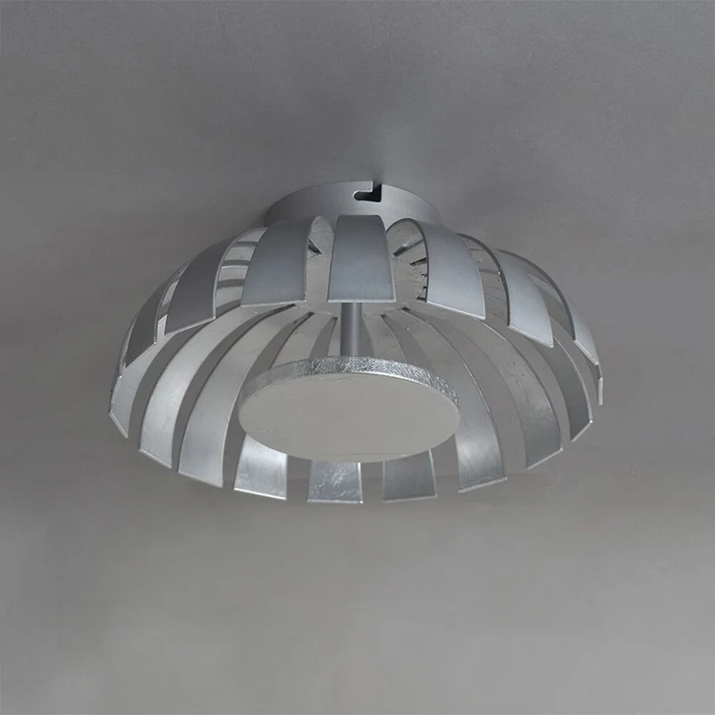 LED Wand- & Deckenleuchte Flare M Silberfarben