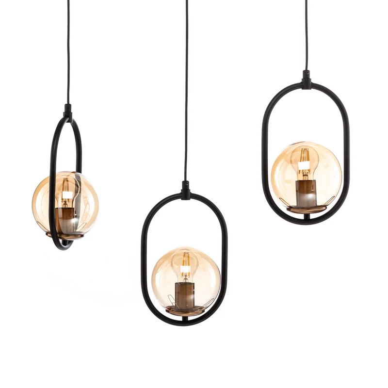 B-Ware Hängeleuchte AV-4275-3Y-BSY Balken dreiflammig Deckenlampe Lampe Leuchte Licht