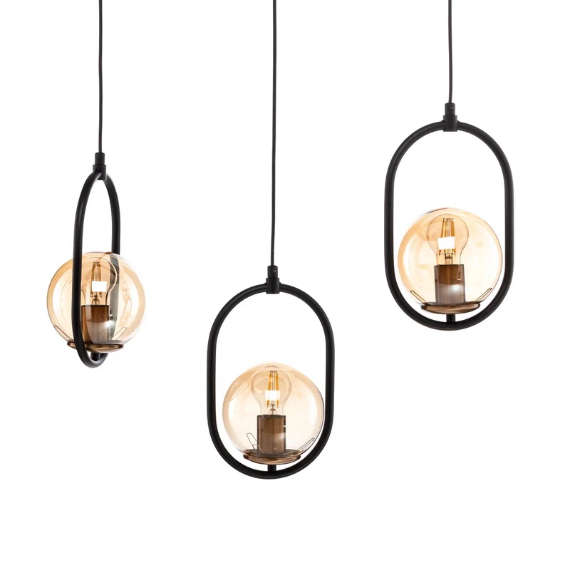 B-Ware Hängeleuchte AV-4275-3Y-BSY Balken dreiflammig Deckenlampe Lampe Leuchte Licht