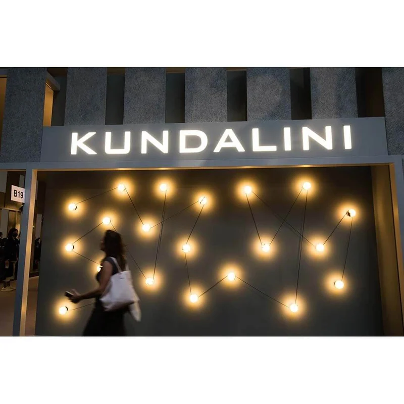 Kundalini LED-Wandleuchte Azou 7-flammig Dimmbar