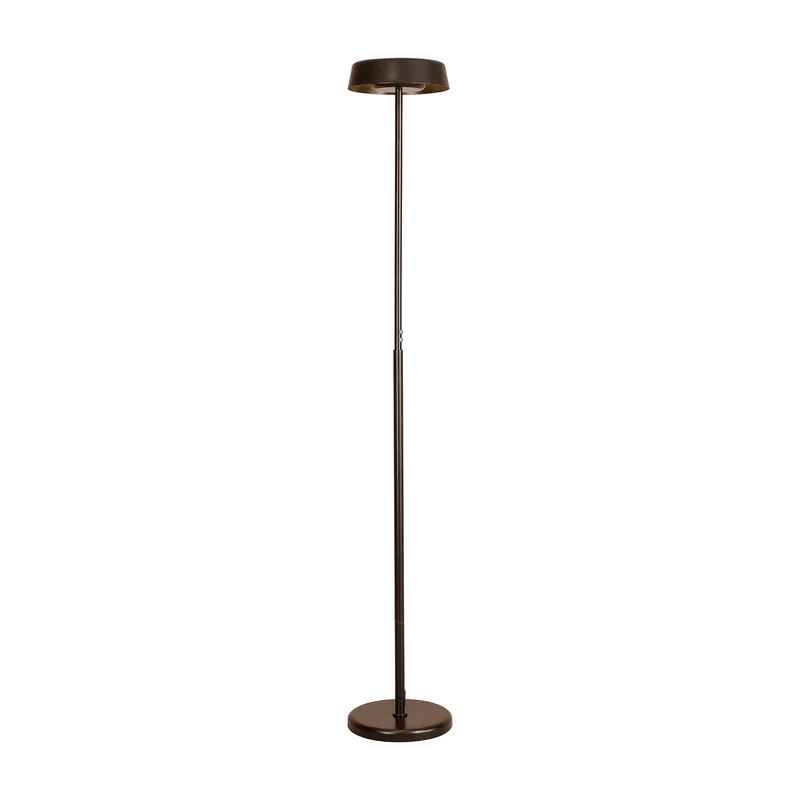 B-Ware Mantra Stehleuchte Lampe LED Leuchte Noa II Touchdimmer Stahl Schwarz 180 cm