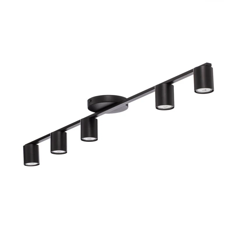 B-Ware SIGMA Deckenstrahler Leuchte Sky 5-flammig schwarz Lampe Deckenlampe Deckenli14