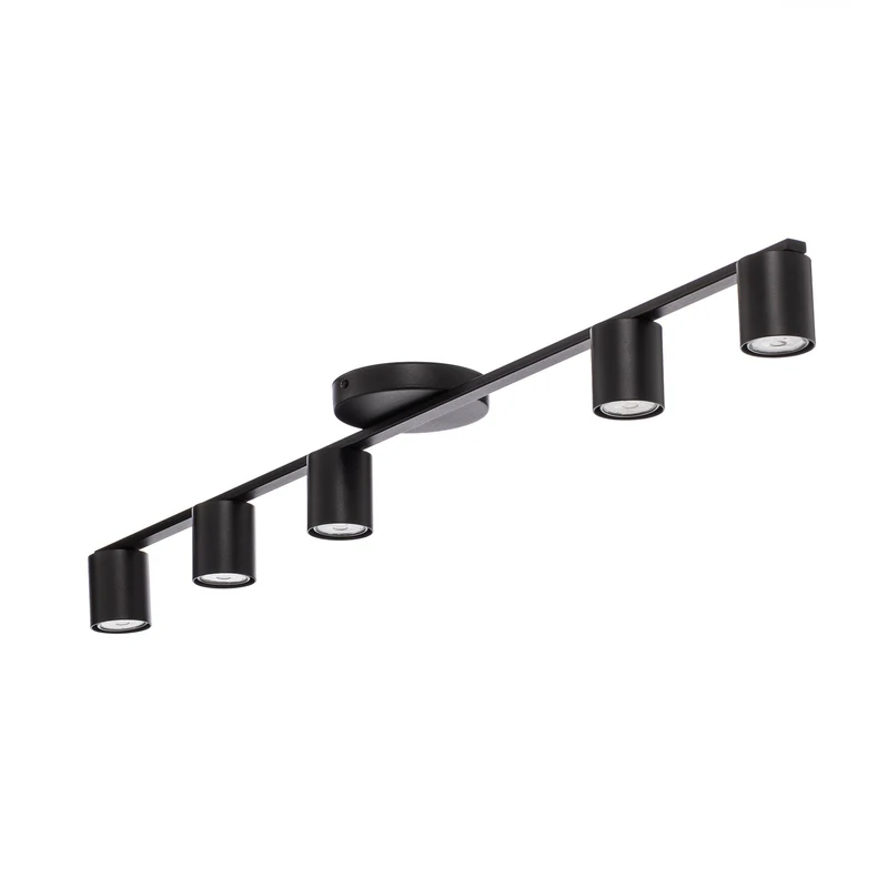B-Ware SIGMA Deckenstrahler Leuchte Sky 5-flammig schwarz Lampe Deckenlampe Deckenli14
