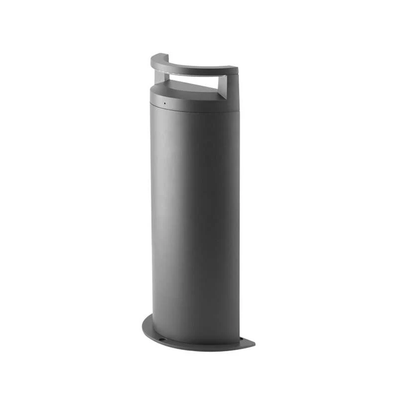 B-Ware EVN Wegeleuchte Wegelampe LED Halbo Säule Anthrazit Außenleuchte Garten 50 cm