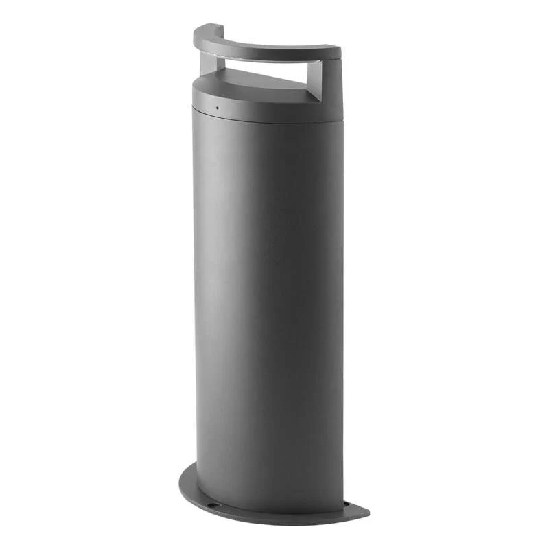 B-Ware EVN Wegeleuchte Wegelampe LED Halbo Säule Anthrazit Außenleuchte Garten 50 cm