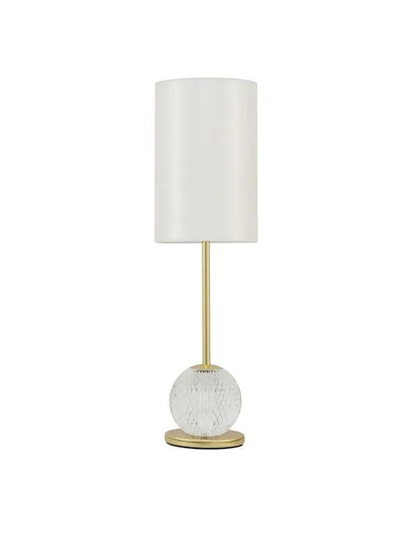 B-Ware Nova Luce Tischleuchte Tischlampe BRILLE LED Gold Neutralweiß Leuchte Lampe 8,8W
