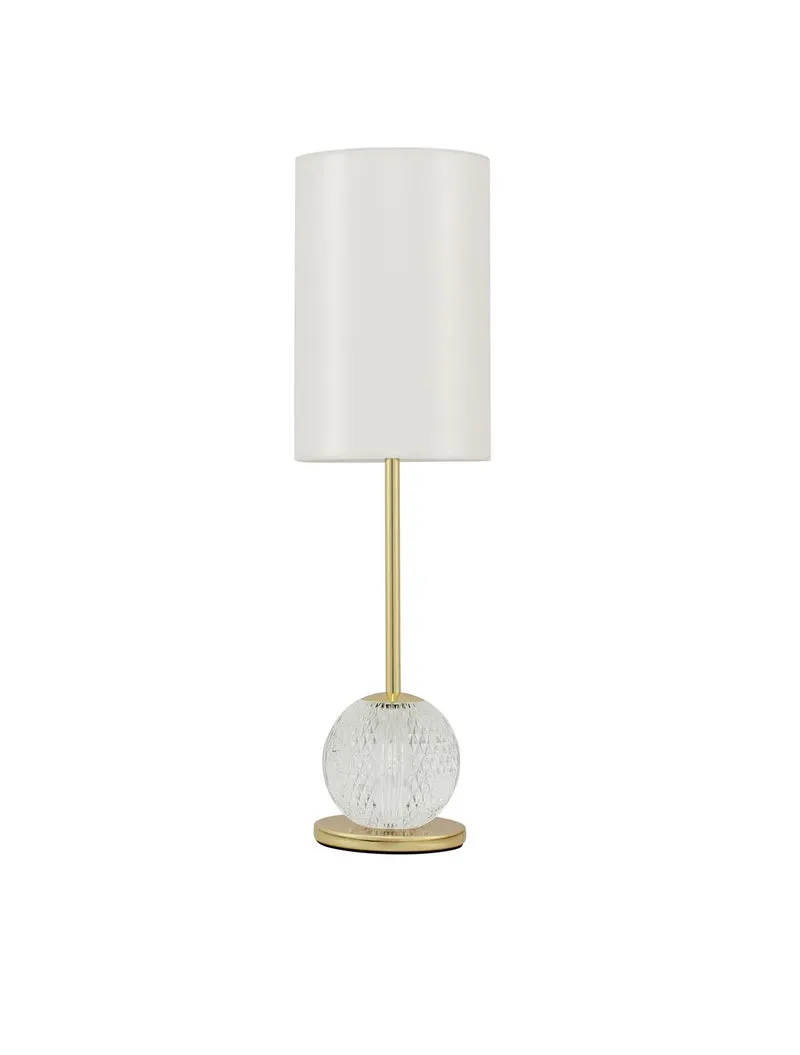 B-Ware Nova Luce Tischleuchte Tischlampe BRILLE LED Gold Neutralweiß Leuchte Lampe 8,8W