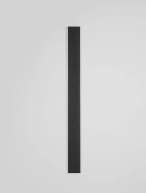 B-Ware Nova Luce Wandleuchte Wandlampe SELINE LED Schwarz Warmweiß Aluminium 90 cm 36 W
