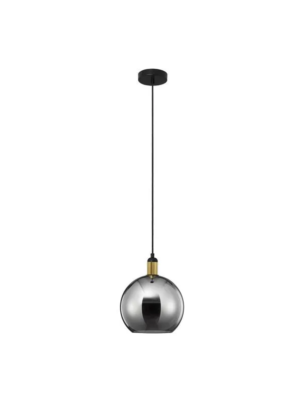 B-Ware Nova Luce Pendelleuchte Hängeleuchte MIRRO E27 LED Gold dimmbar 180x25 cm Lampe