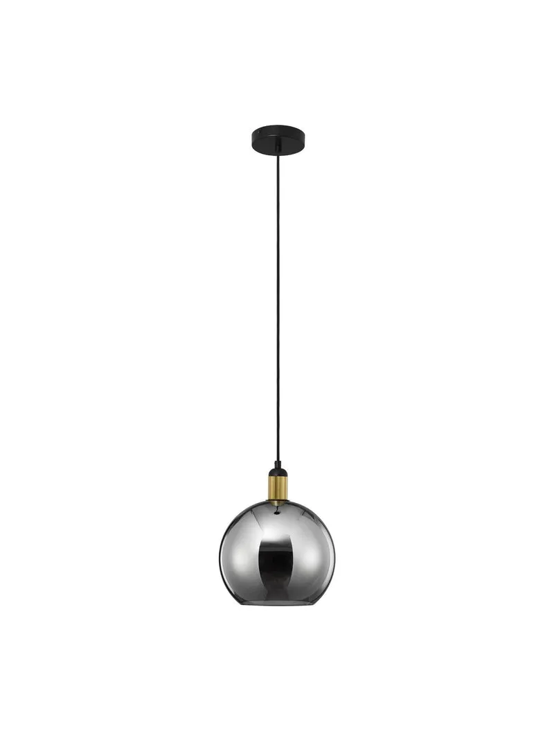 B-Ware Nova Luce Pendelleuchte Hängeleuchte MIRRO E27 LED Gold dimmbar 180x25 cm Lampe