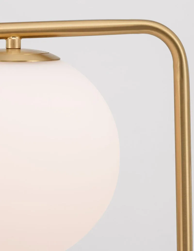 B-Ware Nova Luce Stehlampe Standleuchte ALVAREZ E27 LED Gold Wohnzimmer Beleuchtung