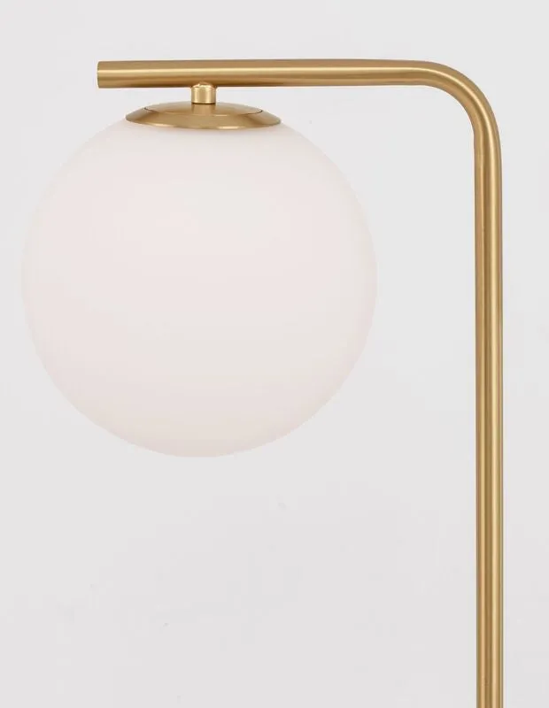 B-Ware Nova Luce Stehlampe Standleuchte ALVAREZ E27 LED Gold Wohnzimmer Beleuchtung