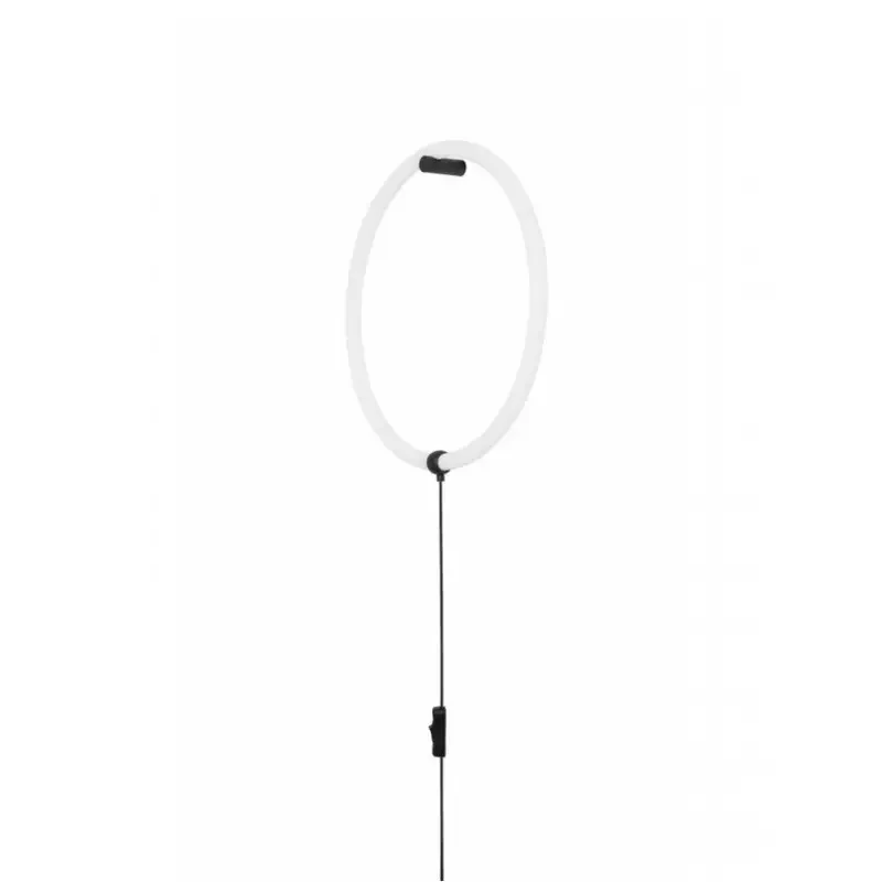 B-Ware NOVA LUCE Wandleuchte Wandlampe GIRDINO LED Schwarz Stecker Schalter warmweiß