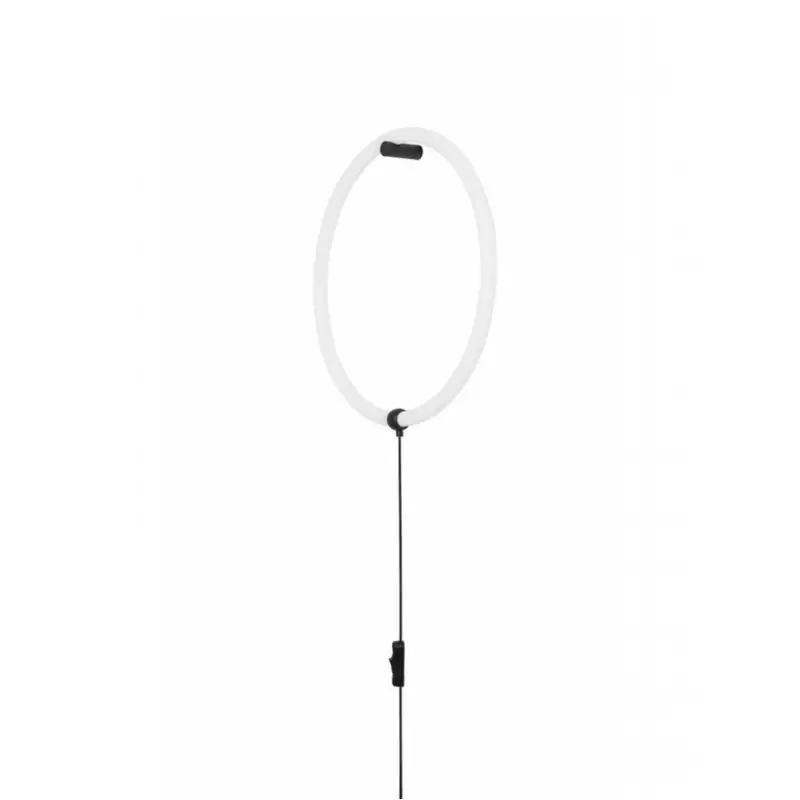 B-Ware NOVA LUCE Wandleuchte Wandlampe GIRDINO LED Schwarz Stecker Schalter warmweiß