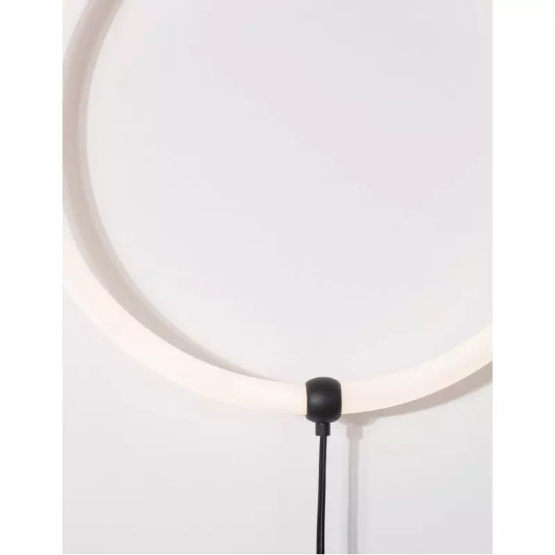 B-Ware NOVA LUCE Wandleuchte Wandlampe GIRDINO LED Schwarz Stecker Schalter warmweiß