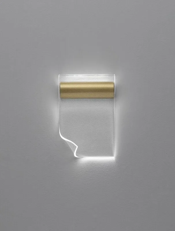 B-Ware Nova Luce Wandleuchte Wandlampe LED AGOS Gold Warmweiß Aluminium Kunststoff 6 W