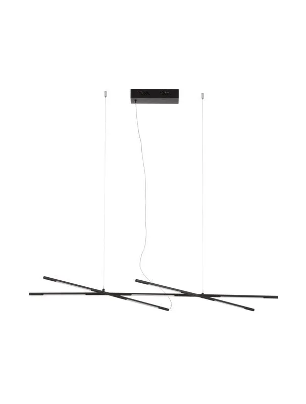 B-Ware Nova Luce Pendelleuchte Hängeleuchte RACCIO LED Schwarz Warmweiß dimmbar 27 W