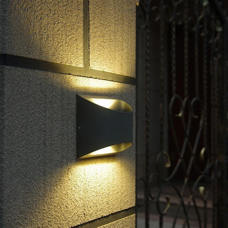 LED Außen-Wandleuchte Dodd IP54 Anthrazit