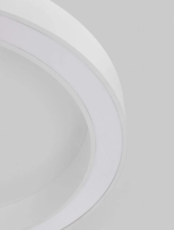 B-Ware Nova Luce Deckenleuchte Deckenlampe LED MORBIDO Weiß Steuerbare CCT Dimmer